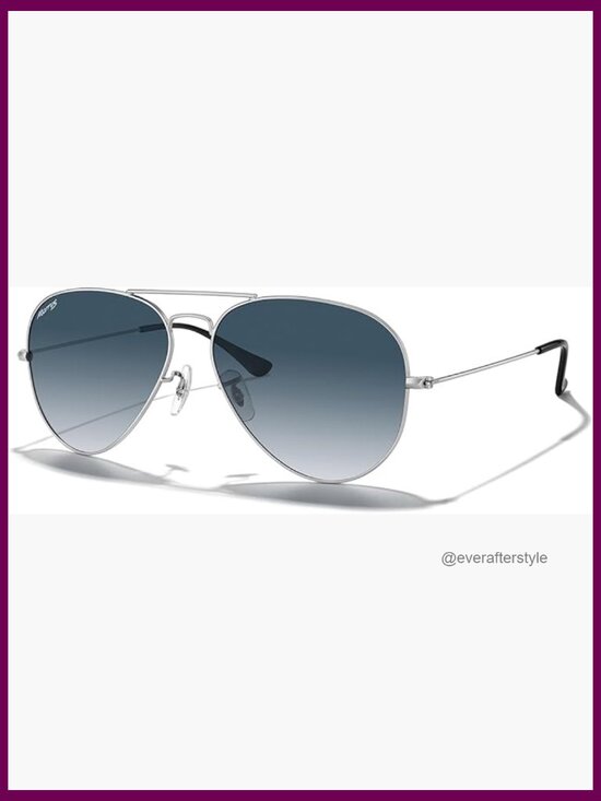 Metal Frame Polarized Aviator Sunglasses with UV Protection main image 5